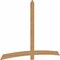 Ekena Millwork Bellingham Timber Gable Bracket, Western Red Cedar, 108"W x 72"H x 1 1/2"D x 5 1/2"F, 16/12 Pitch GBW108X72X0206BEL00SWR - alternate 5